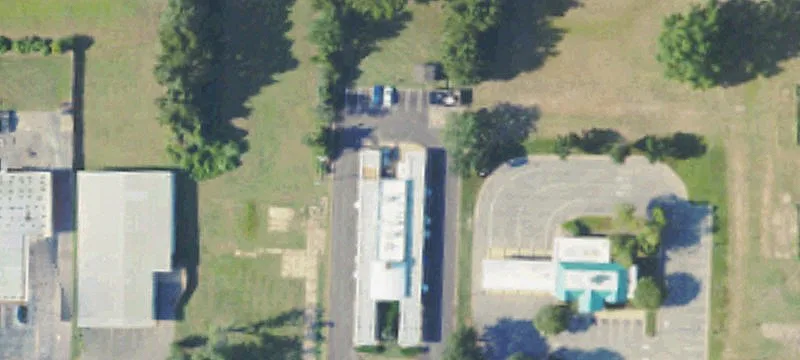 Bank Building with Drive-Through