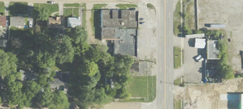 Four-Unit Strip Mall with Warehouse