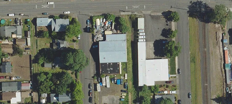 Industrial Warehouse with Fenced Lots