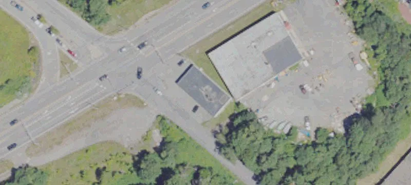 Signalized-Corner Retail Space