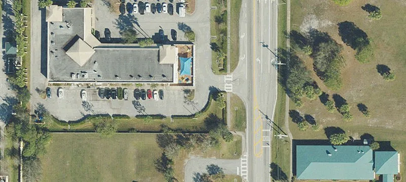 Corner Shopping Center Space
