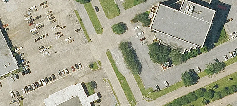 Office Building with New Roof