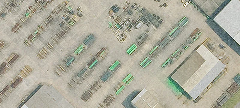 Industrial Manufacturing Facility with Storage