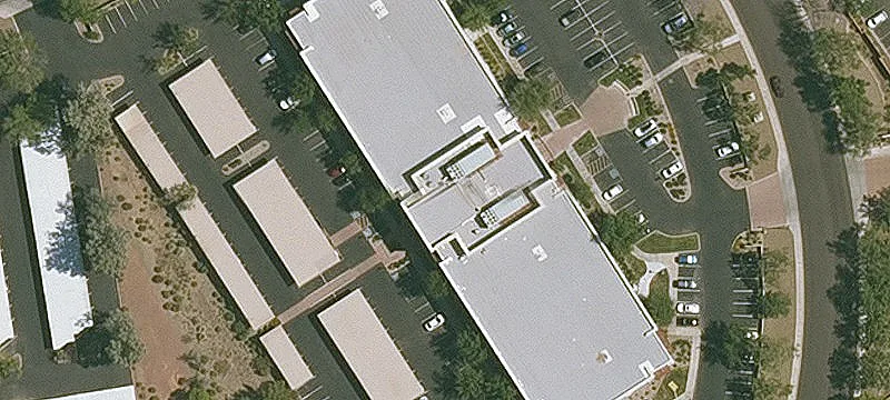 Corner-Lot Office Building