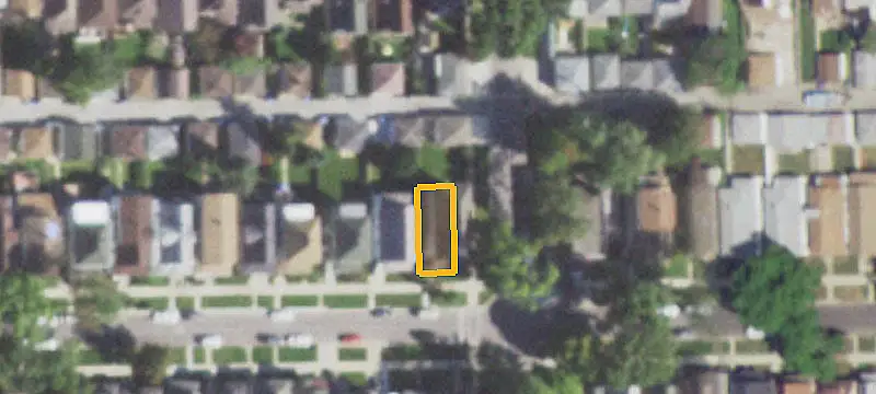 Two-Flat Duplex on Corner Lot