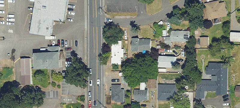 Corner-Lot Duplex with Private Yards