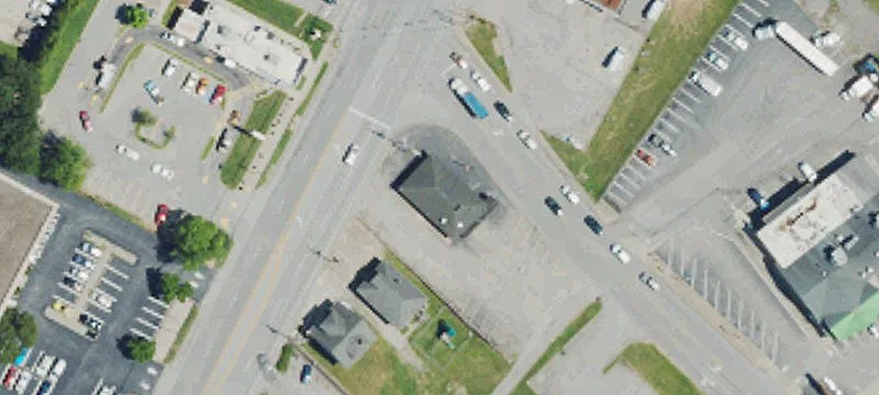 Corner Restaurant Building