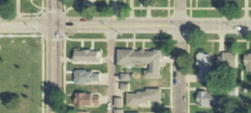 Quadplex with Garages