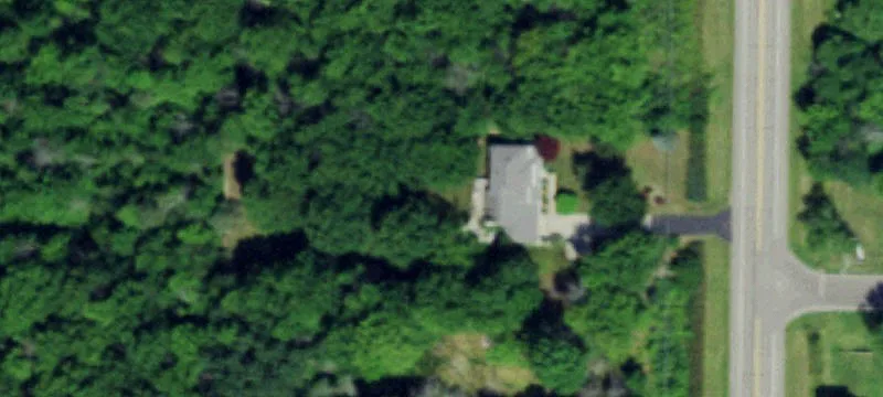 Restaurant Building with Paved Lot