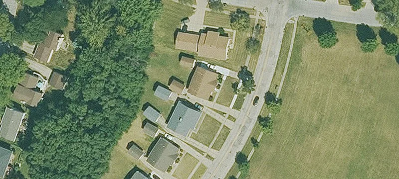 Duplex With Detached Garages
