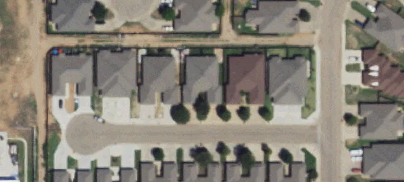 Duplex with Four Garage Spaces