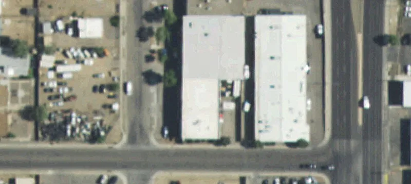 Warehouse with Fenced Yard
