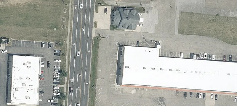 Corner Retail Space with Roll-Up Door