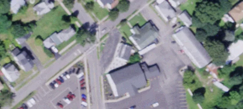 Restaurant Building with Beer Garden