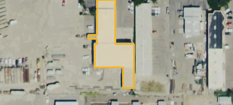 Fenced Commercial Land Parcel