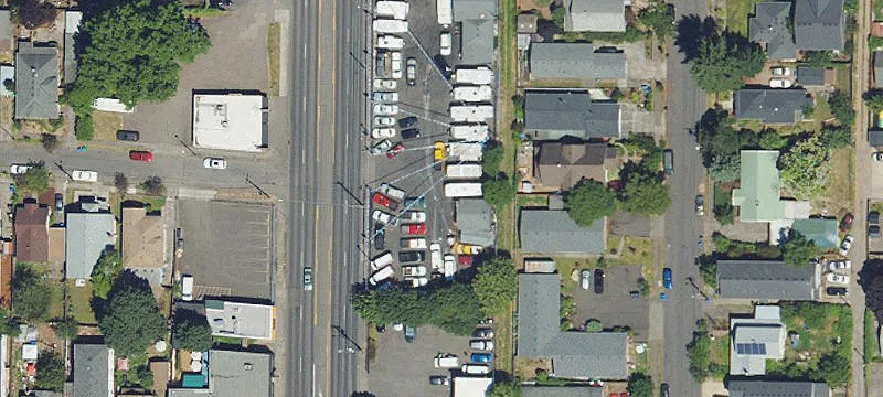 Automotive Property with Dealership Use