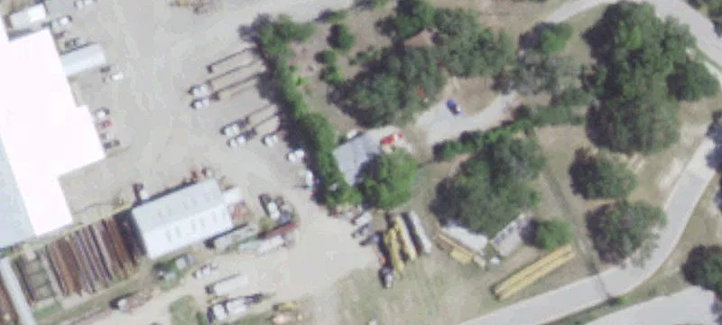 Commercial Land with Two Structures