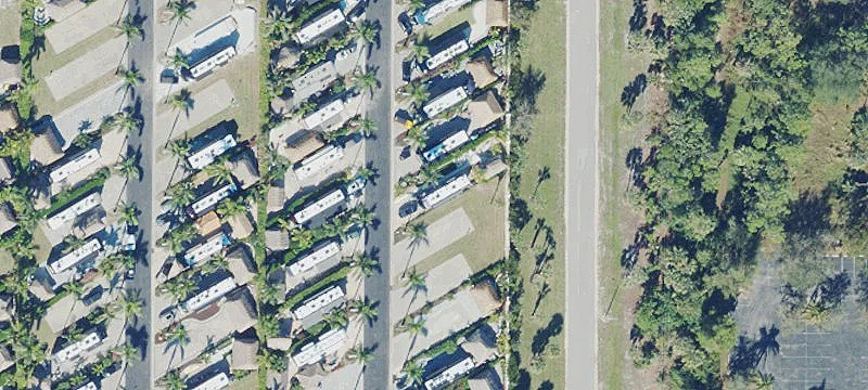 Landscaped Motorcoach Resort Lot