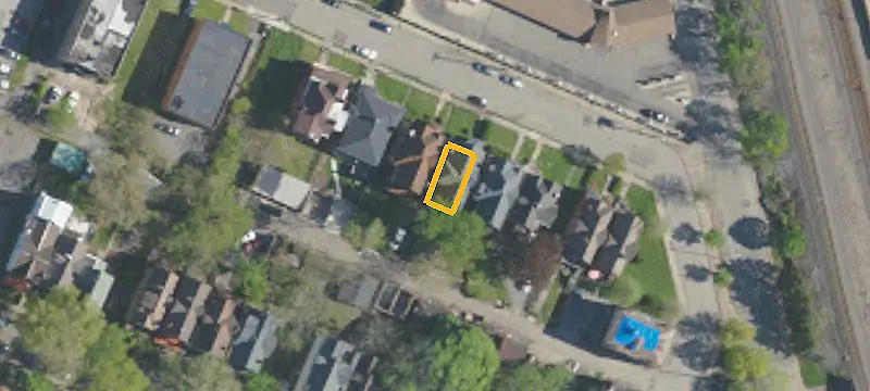 Brick Multifamily Building with Private Entrances