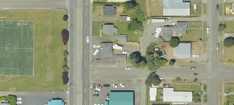 Office Building with Detached Garage
