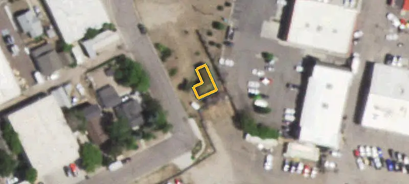 Commercial Land with Storage Shed