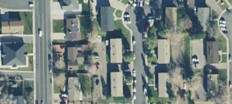 Brick Quadplex with Updated Units