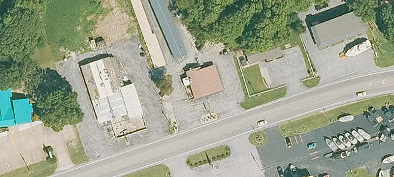 Restaurant Building with Patio