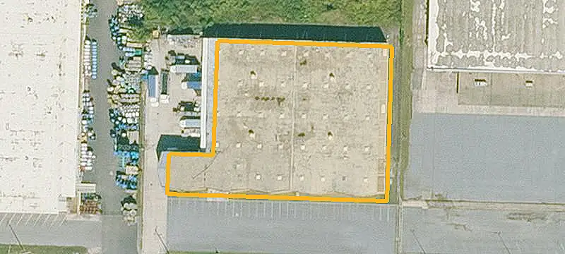 Manufacturing Facility with Loading Area