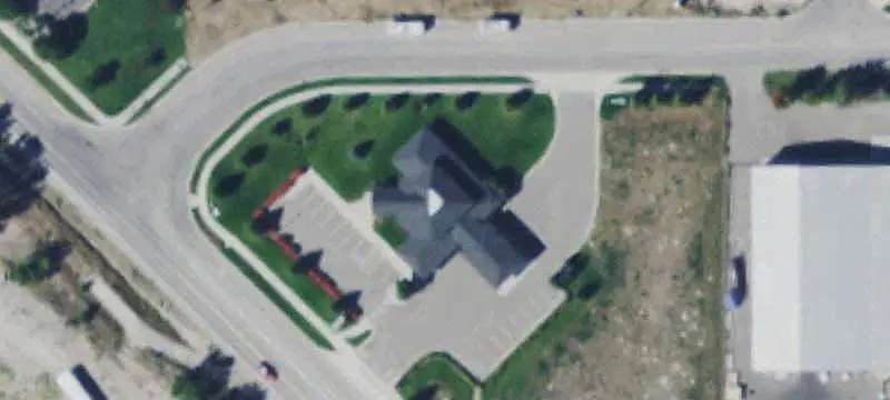 Bank Building with Drive-Up