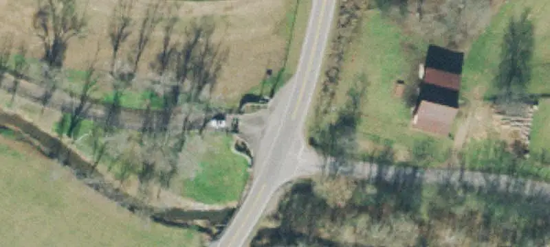 Farm with Hay Barn and Homes