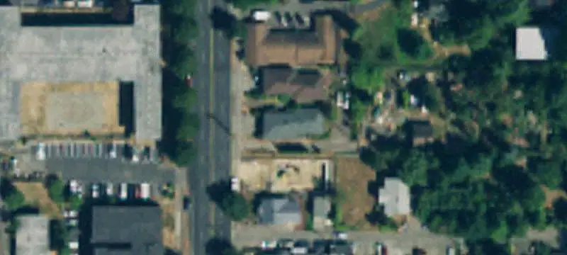 Brick Duplex with Attached Garages