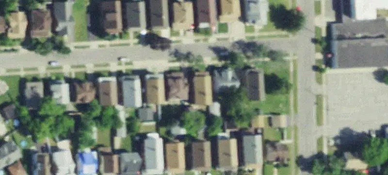 Brick Duplex with Detached Garage