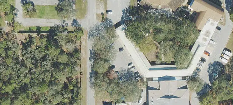Vacant Shopping Center