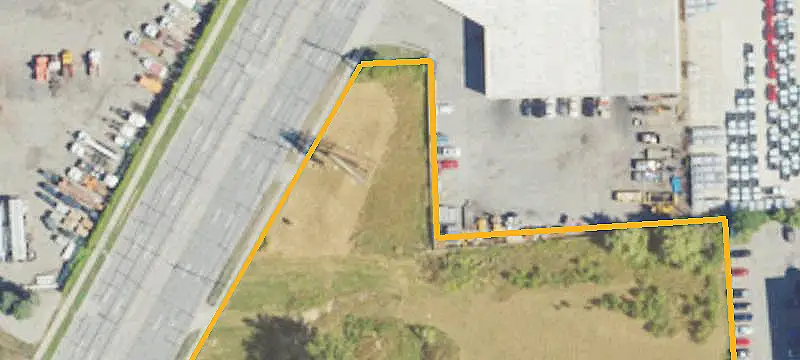 Fenced Industrial Land