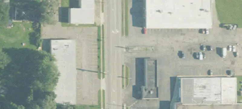 Shopping Center with Pylon Sign