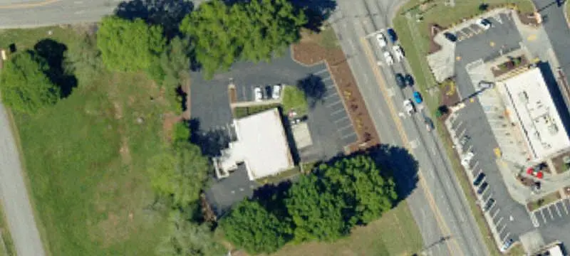Freestanding Bank Building with Drive-Through