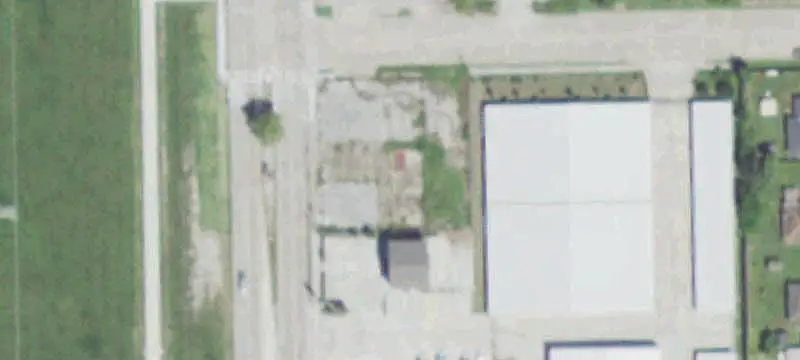 Fenced Commercial Corner Lot