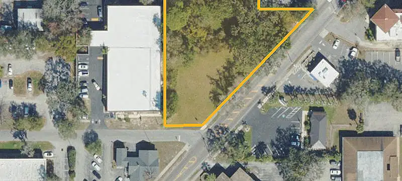 Office-Zoned Corner Commercial Land