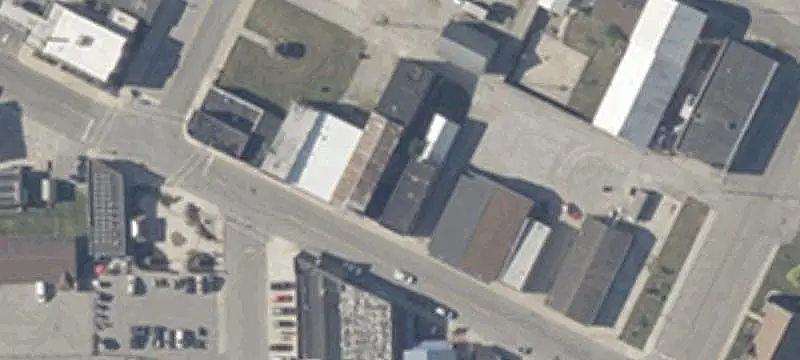 Storefront Building with Salon Setup