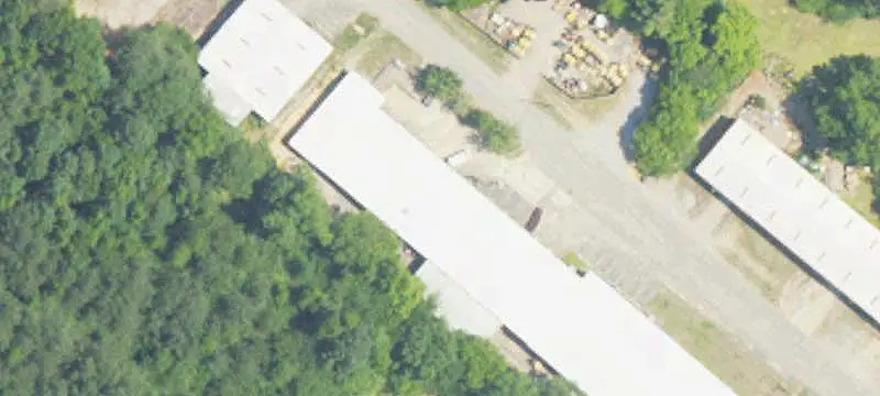 Connected Warehouse Buildings with Yard