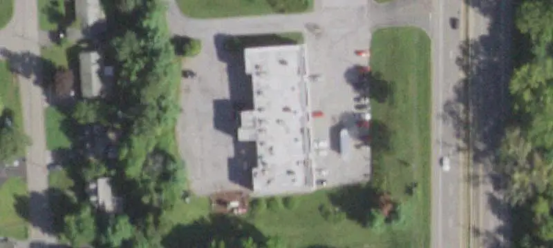 Corner-Positioned Office Building