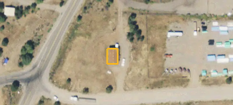 Fenced Commercial Land with Office