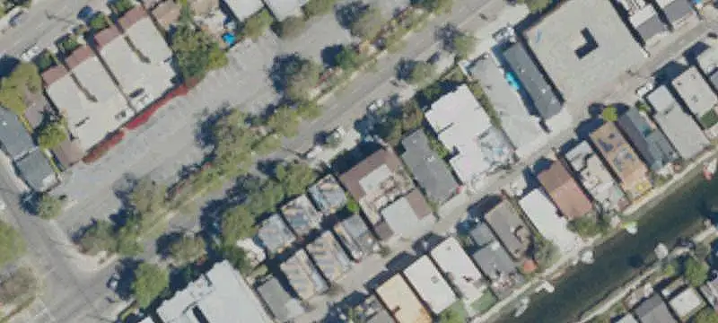 Apartment Building with Rooftop Decks