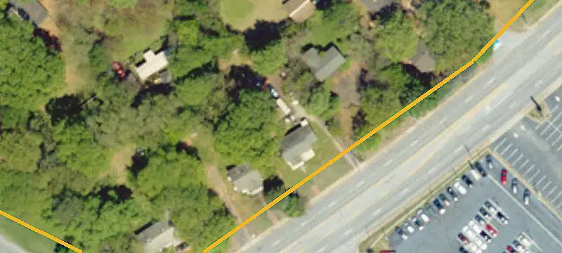 Commercial Land with Condemned Structure