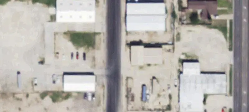 Warehouse With Fenced Yard