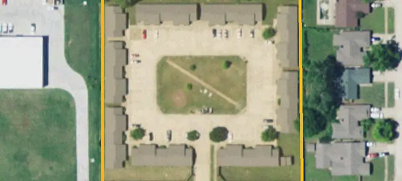 Ranch-Style Apartment Building