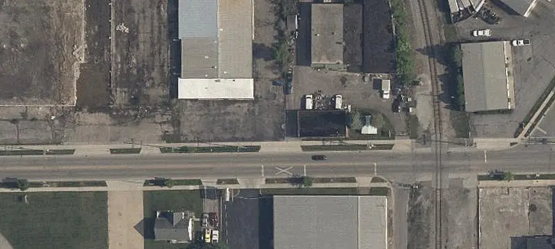 Steel Flex Building with Drive-Through Doors