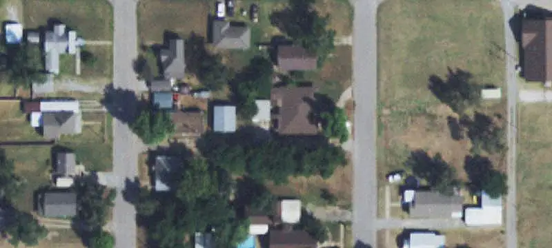 Brick Duplex with Storage Barn