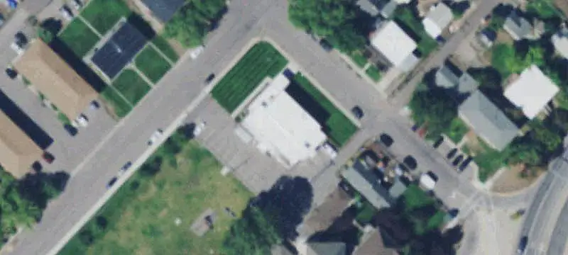 Church Building on Corner Lot