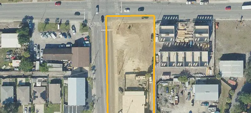 Cleared Corner Commercial Land